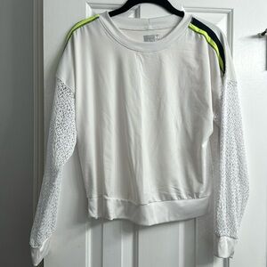 EUC lucky in love long sleeved shirt